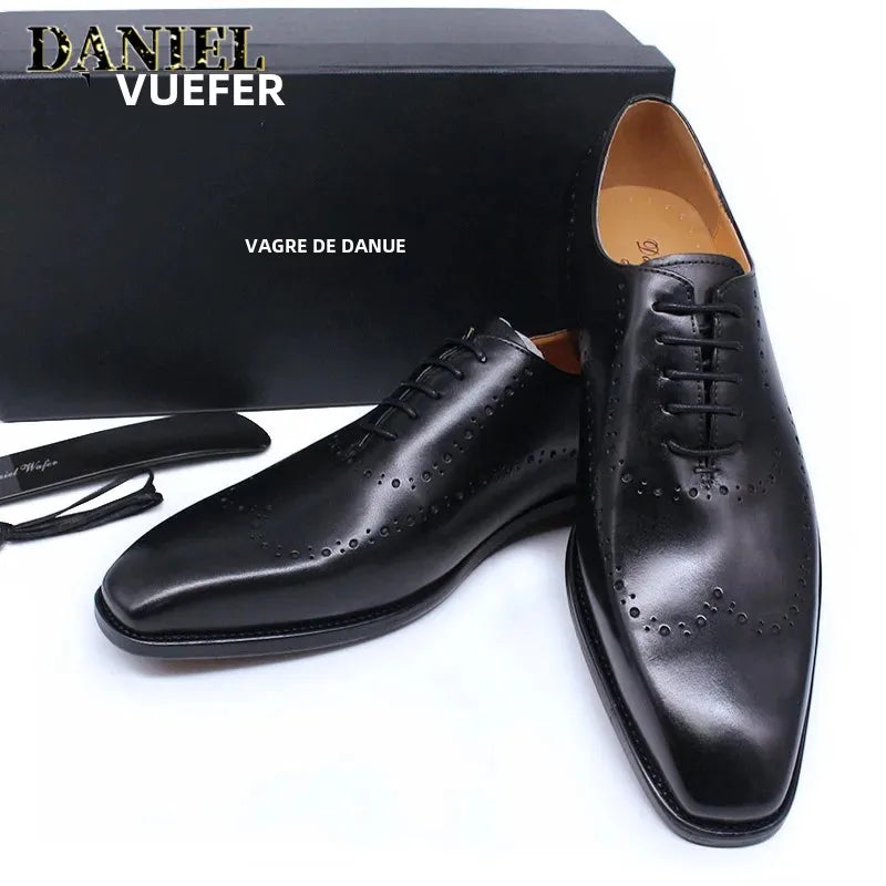 Richelieus Oxford en cuir à lacets – CLEVI Paris