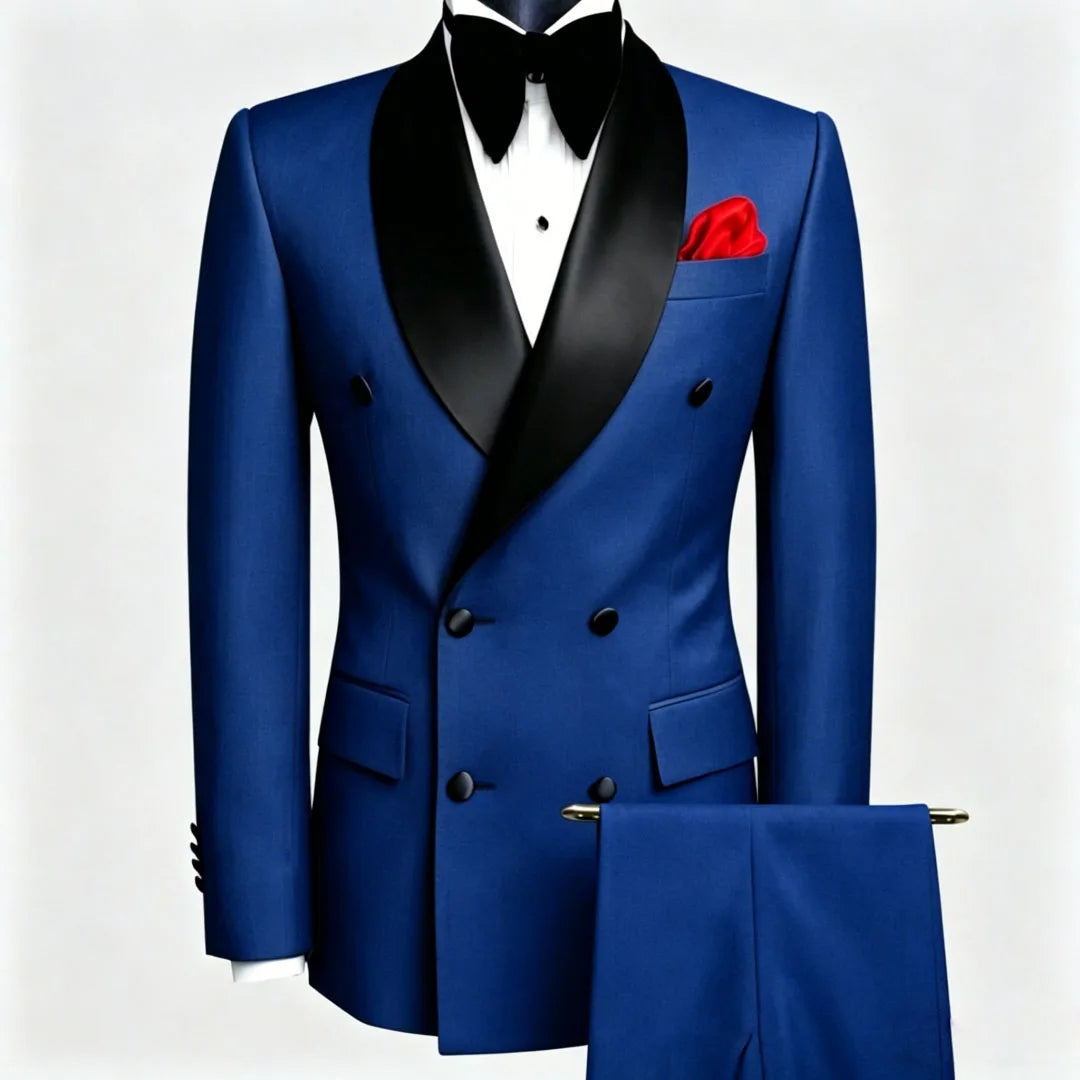 Costume Homme 2 Pièces Double Boutonnage – CLEVI Paris