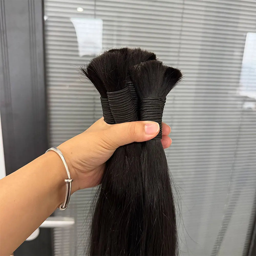 Mèches Vrac Silky Straight Cheveux Vietnamiens – CLEVI Paris