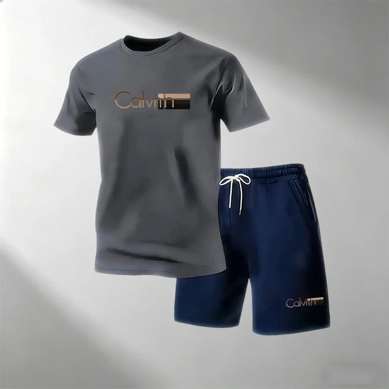 Ensemble Streetwear Homme T-Shirt + Short Sport Quick-Dry – CLEVI Paris