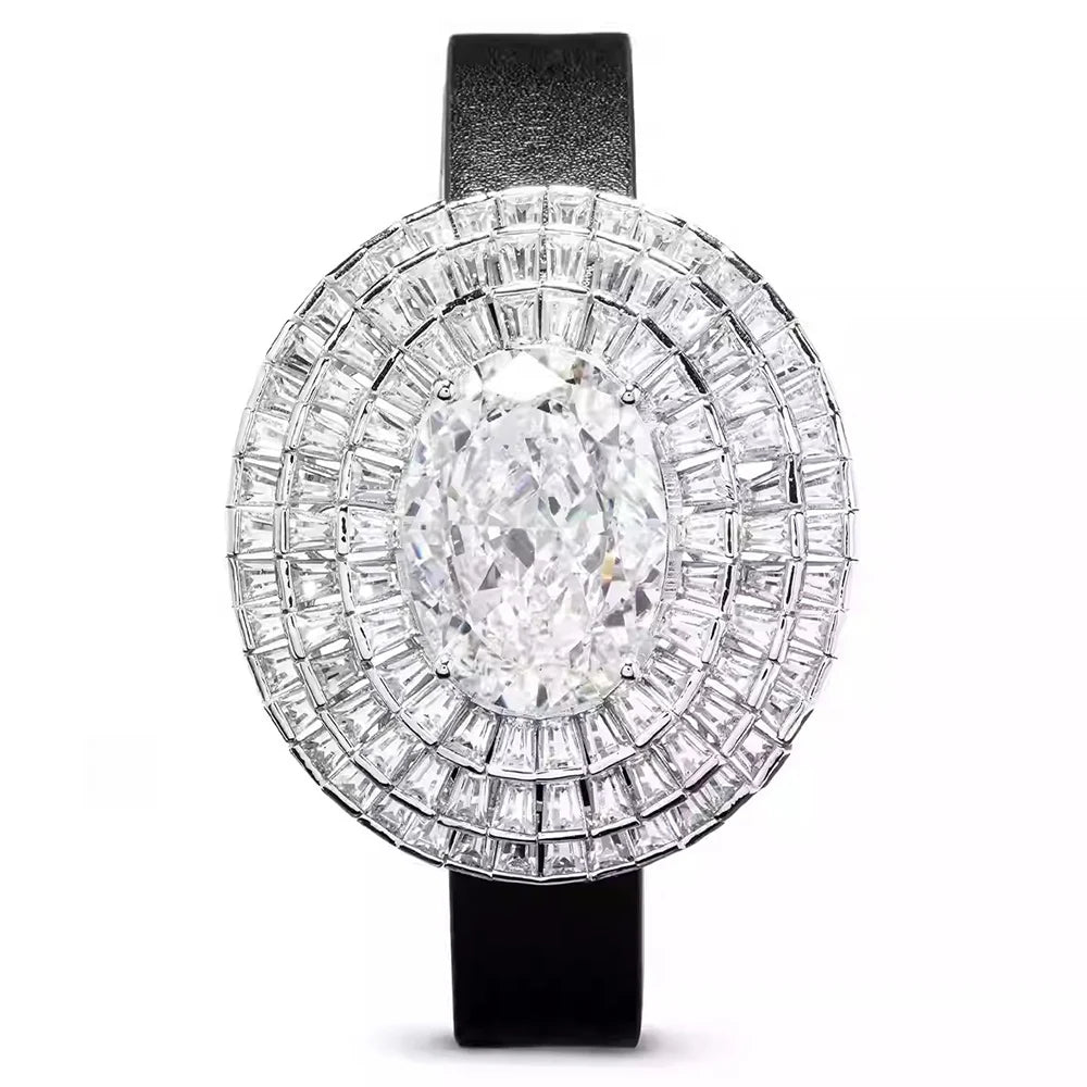 Bracelet Femme Saphir Argent 925 Diamants Vintage – CLEVI Paris