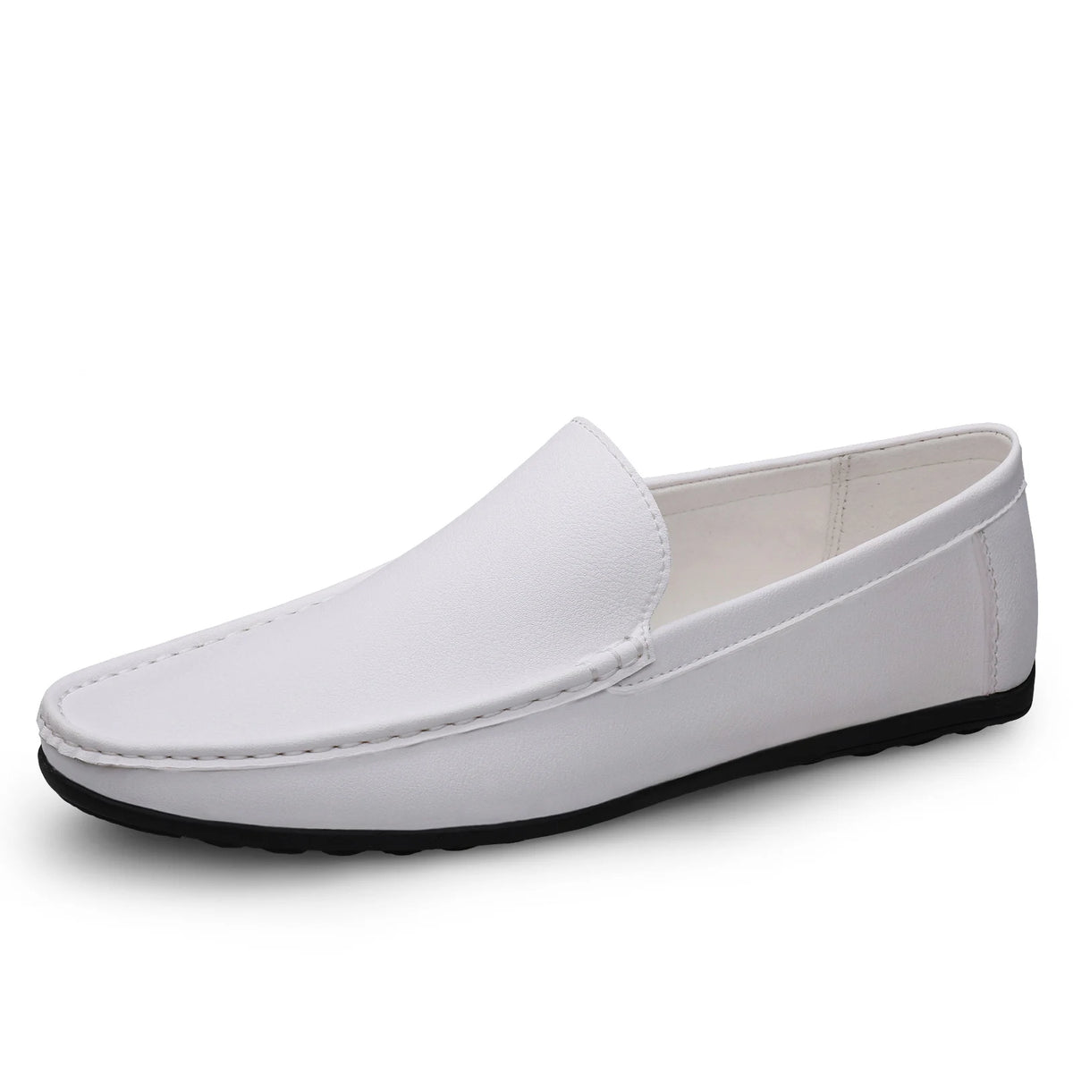 Mocassins homme en cuir fendu à enfiler – CLEVI Paris