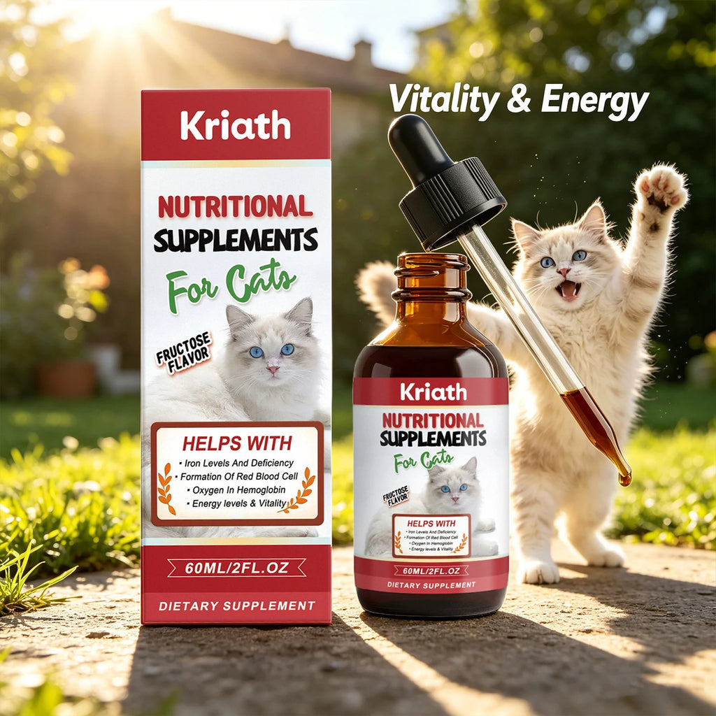 Complément liquide pour chat KRIATH 60 ml – CLEVI Paris
