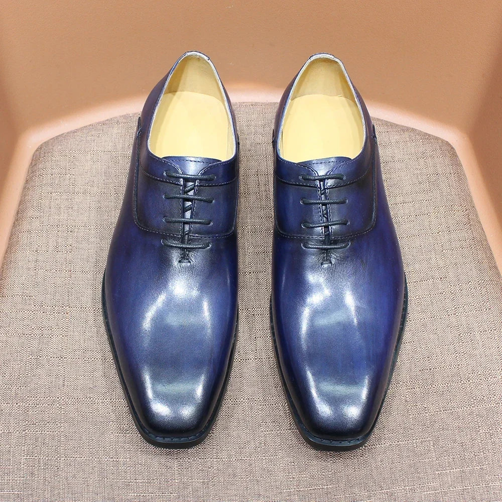 Chaussures Oxford homme en cuir de vache – CLEVI Paris