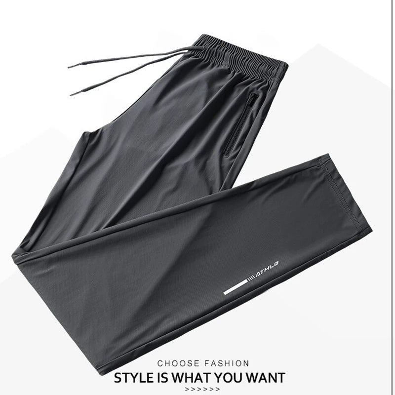 Pantalon sport homme en nylon et élasthanne – CLEVI Paris