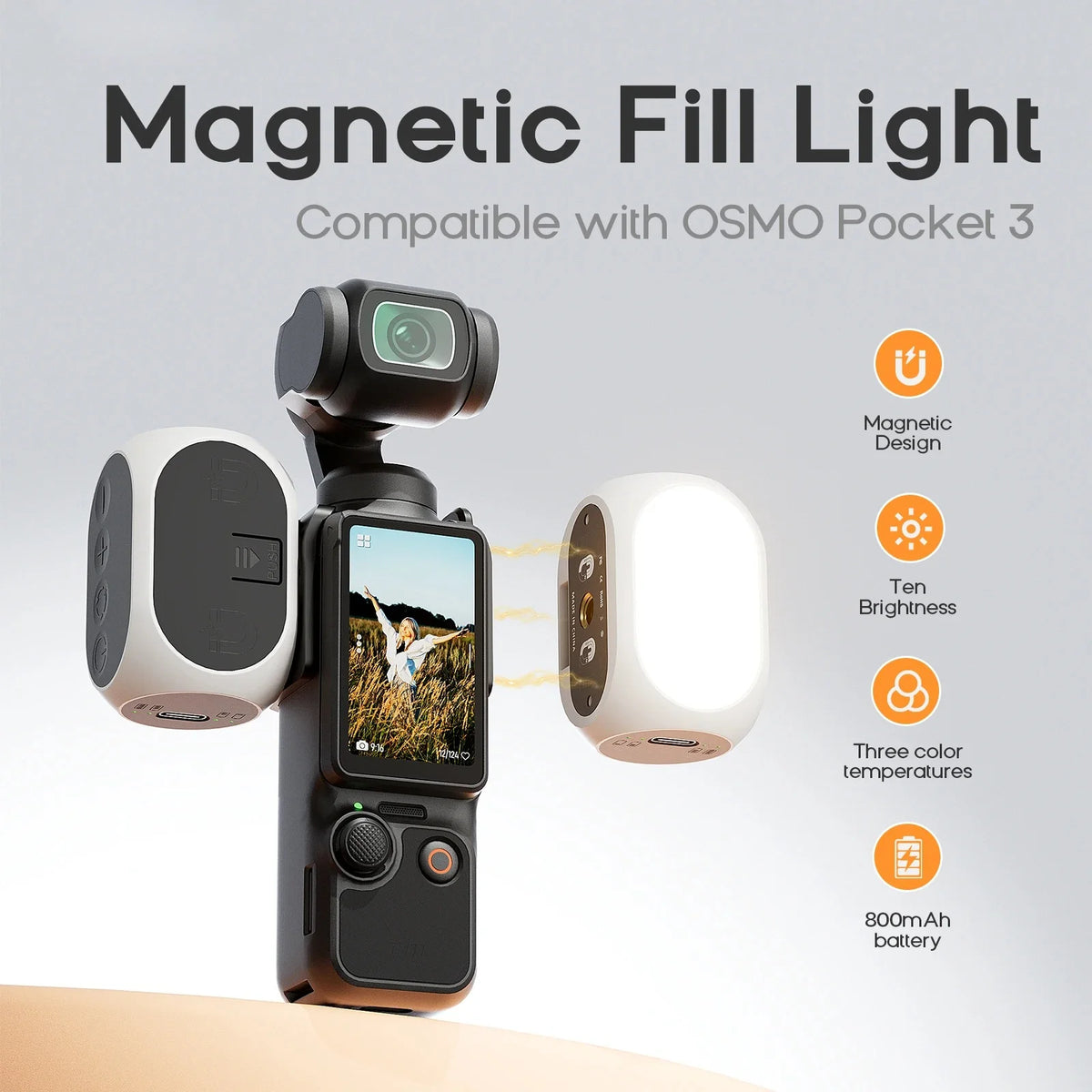 Kit 2 lampes LED magnétiques Pocket 3 – CLEVI Paris