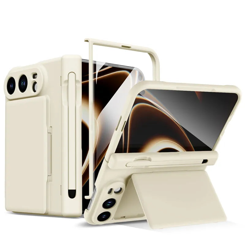 Coque iPhone Duo porte-cartes avec support – CLEVI Paris