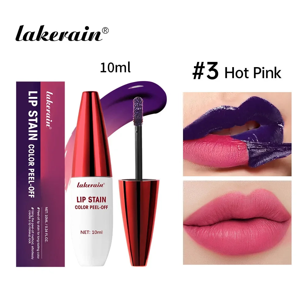 Teinture Lèvres Peel-Off Waterproof IFANYUO – Longue Tenue & Matte 3 Teintes – CLEVI Paris