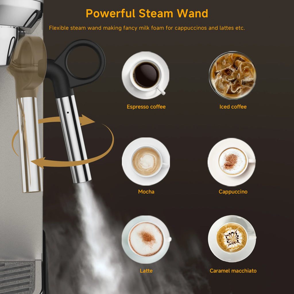 Machine expresso semi-automatique BioloMix 20 bars – CLEVI Paris