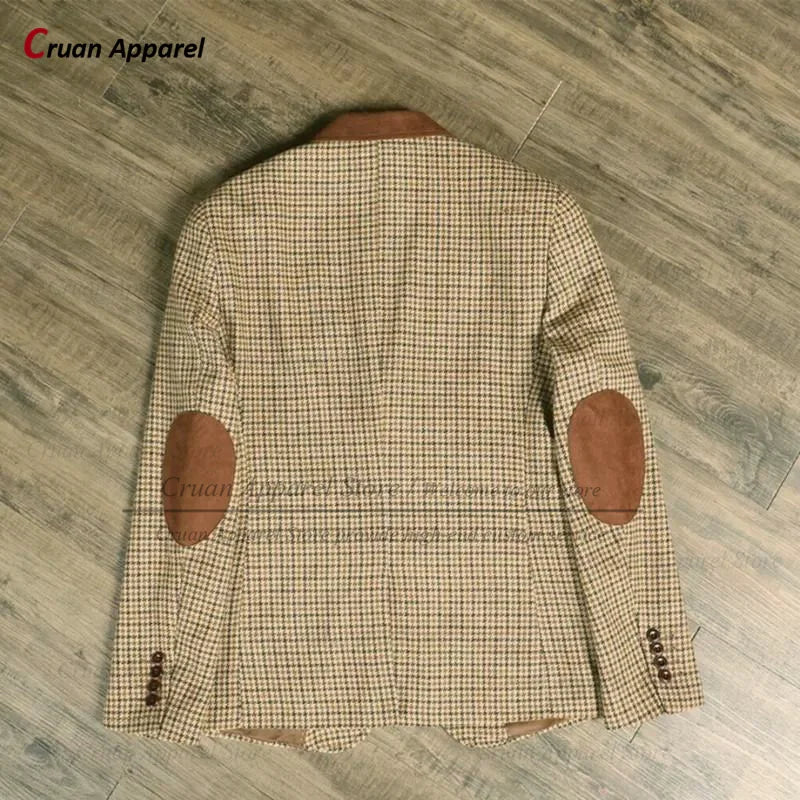 Costume homme 3 pièces à carreaux – CLEVI Paris