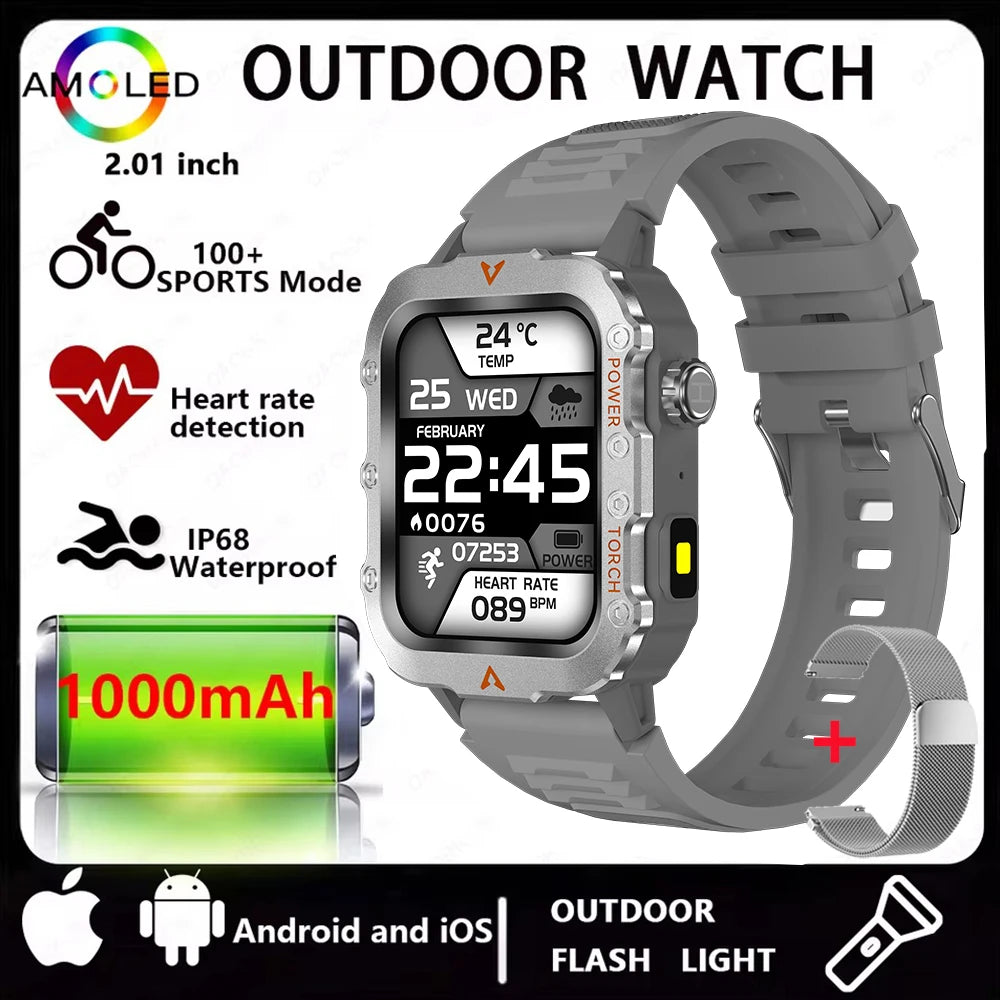 Montre Ola Esporte Bluetooth et lampe LED – CLEVI Paris