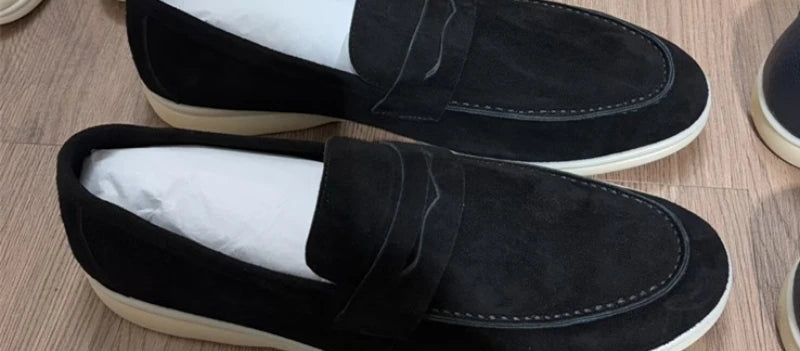 Mocassins Daim Suède Homme Multicolore – CLEVI Paris