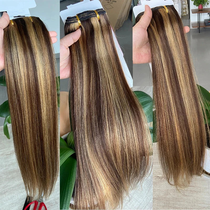 Extensions Clip-In Cheveux Humains Brésiliens – CLEVI Paris
