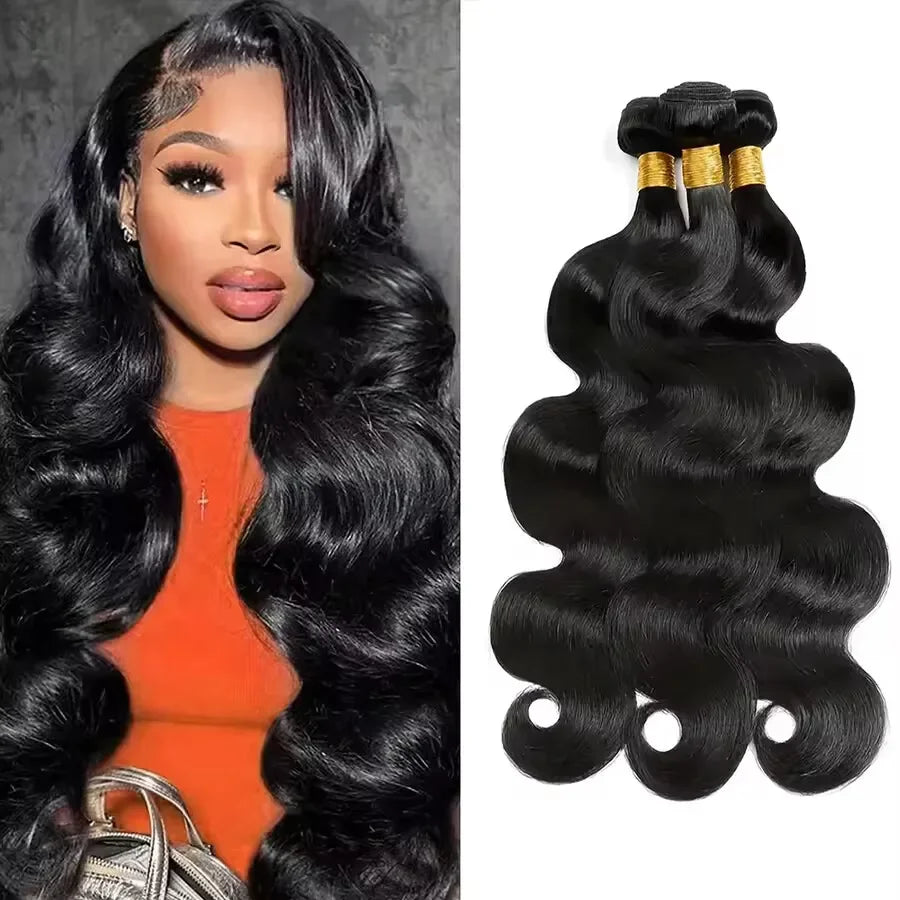 Extensions Cheveux Humains Remy Brésilien – Jerry Curly, Straight & Body Wave – CLEVI Paris