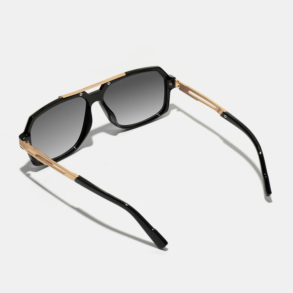 Lunettes de Soleil Aviateur Double Pont Polycarbonate Dégradé UV400 Unisexe – CLEVI Paris