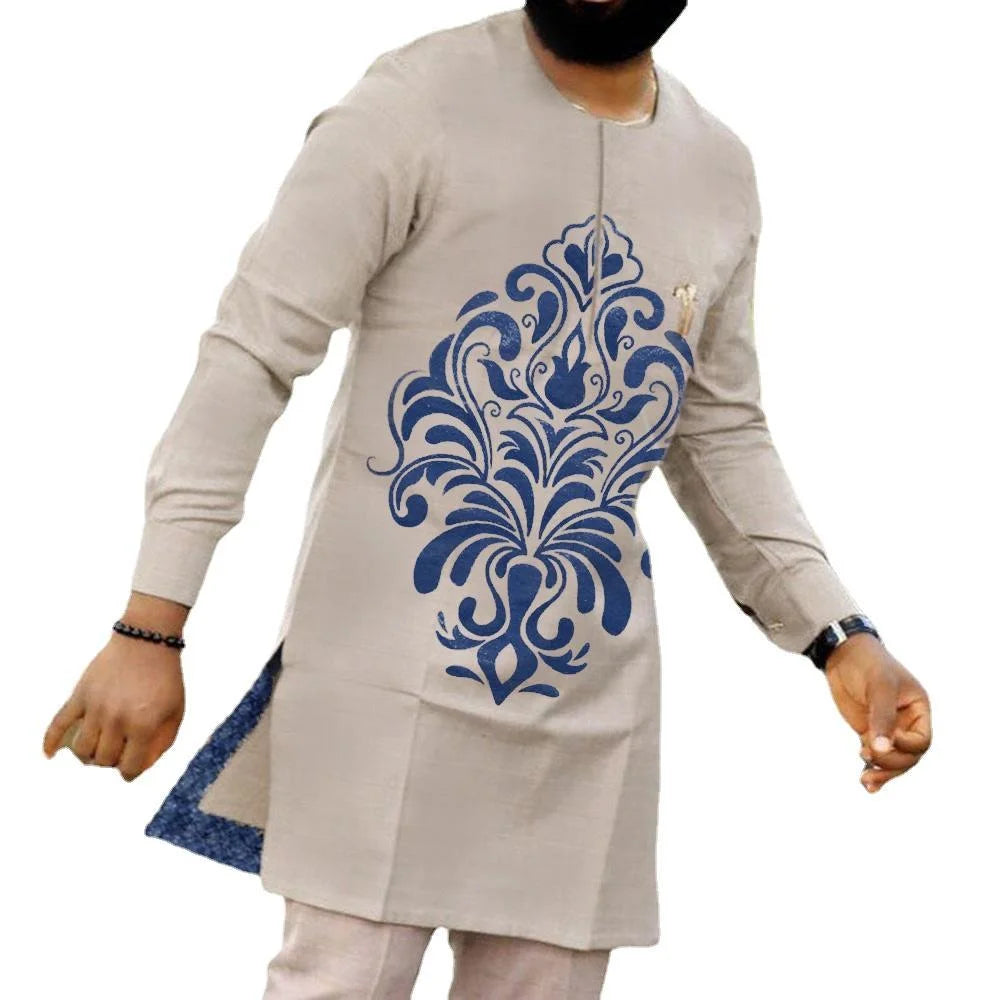 Ensemble Traditionnel Africain Homme Kaunda – CLEVI Paris
