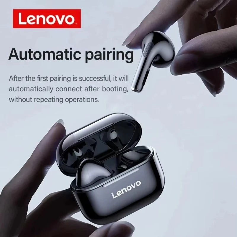 Écouteurs TWS Lenovo LP40 Bluetooth 5.3 ANC HiFi Gaming – CLEVI Paris