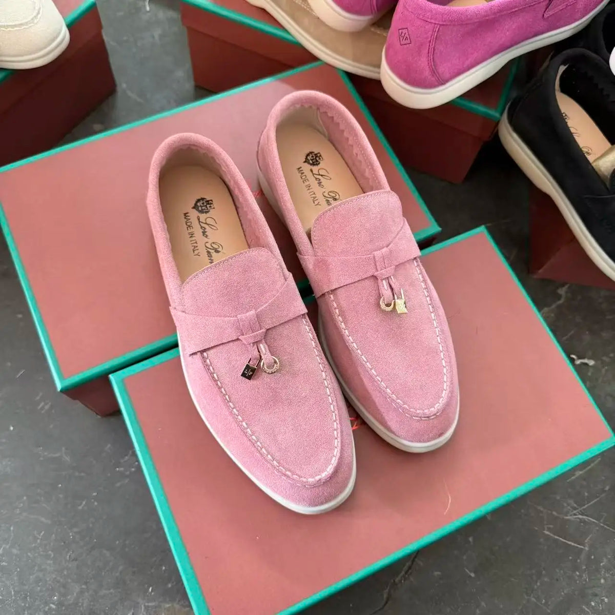 Mocassins homme en suédine – CLEVI Paris