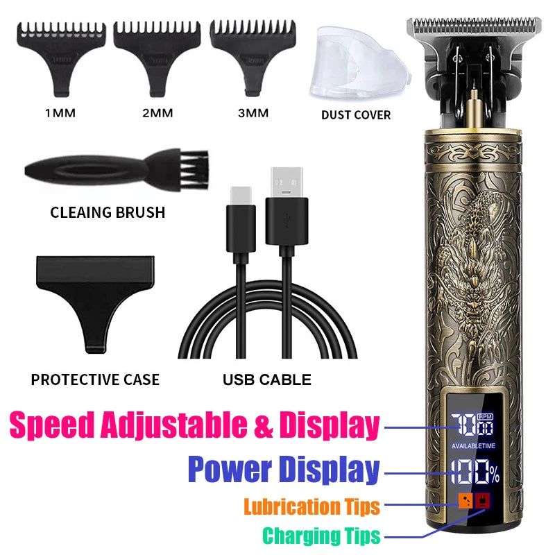 Tondeuse de précision rechargeable – CLEVI Paris