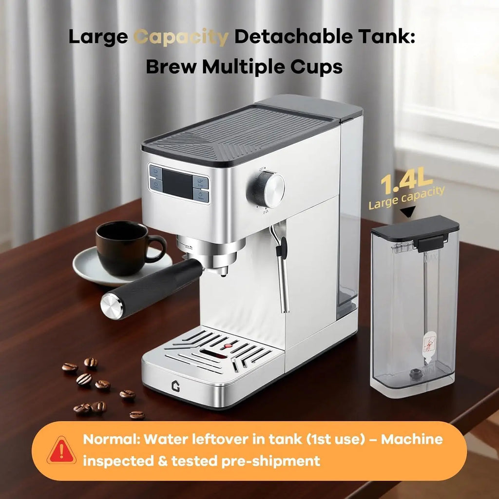 Machine à expresso 20 bars avec buse vapeur – CLEVI Paris