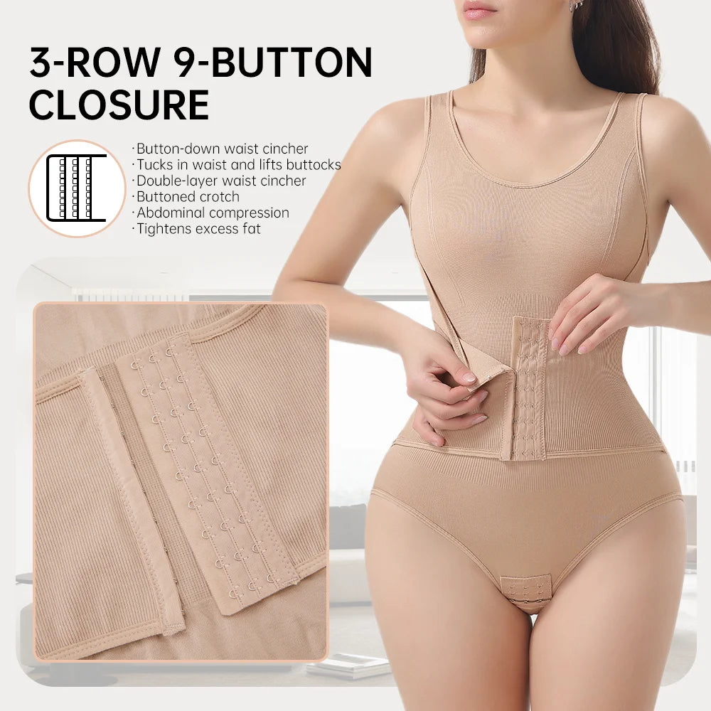 Bodysuit Gainant Corset Zip Femme – CLEVI Paris