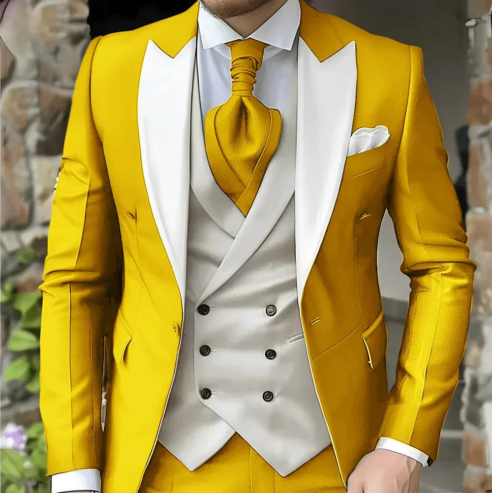 Costume 3 pièces élégant pour homme – CLEVI Paris