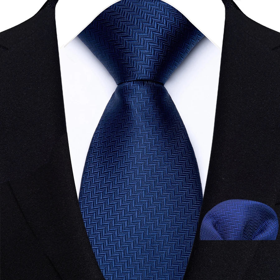 Ensemble cravate et pochette homme 146 cm – CLEVI Paris