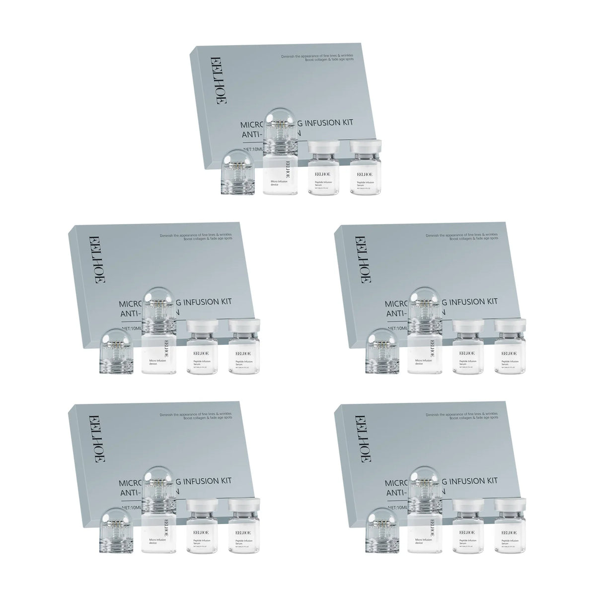 Kit de micro-infusion visage avec sérums – CLEVI Paris