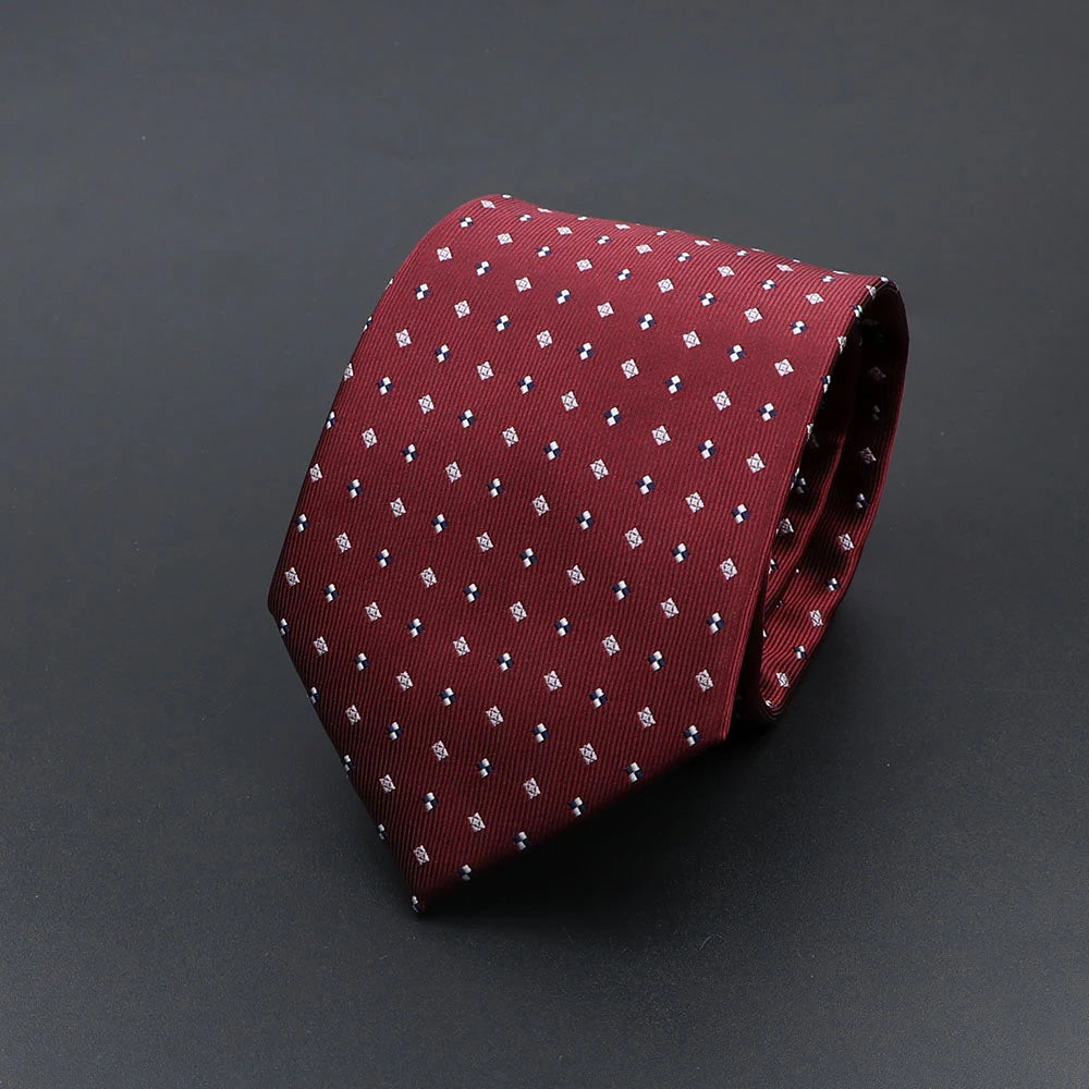 Cravate homme rayée motif paisley 145 cm – CLEVI Paris