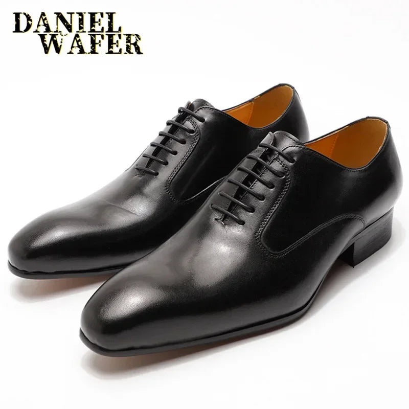 Chaussures Oxford homme en cuir véritable – CLEVI Paris