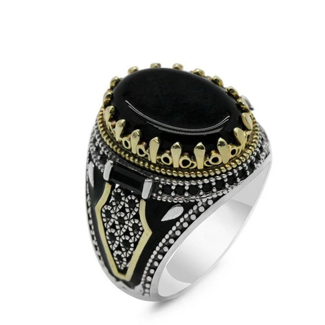 Bague Unisexe Zirconium Motif Géométrique – CLEVI Paris