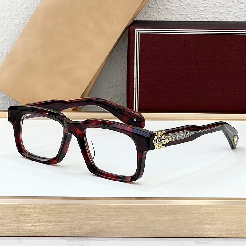 Lunettes de Soleil Homme Acétate Rectangle UV400 – CLEVI Paris