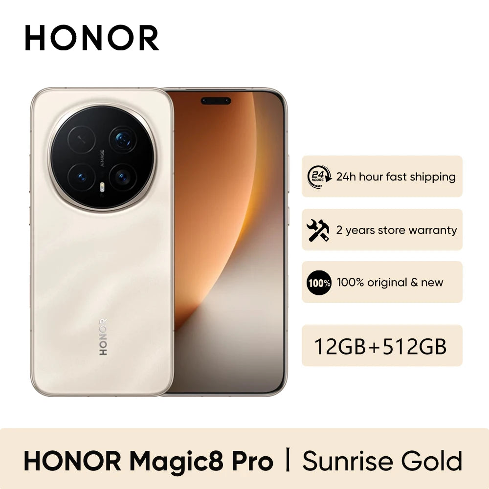 Smartphone HONOR Magic8 Pro 5G OLED – CLEVI Paris