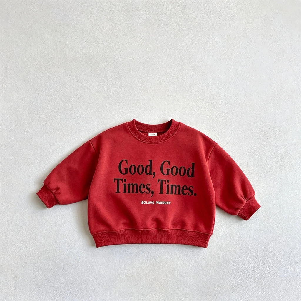Sweat bébé et enfant imprimé unisexe – CLEVI Paris