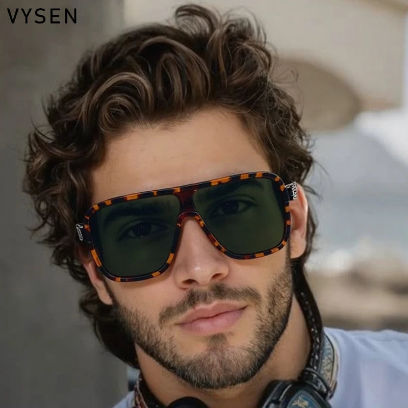 Lunettes homme rectangulaires steampunk – CLEVI Paris