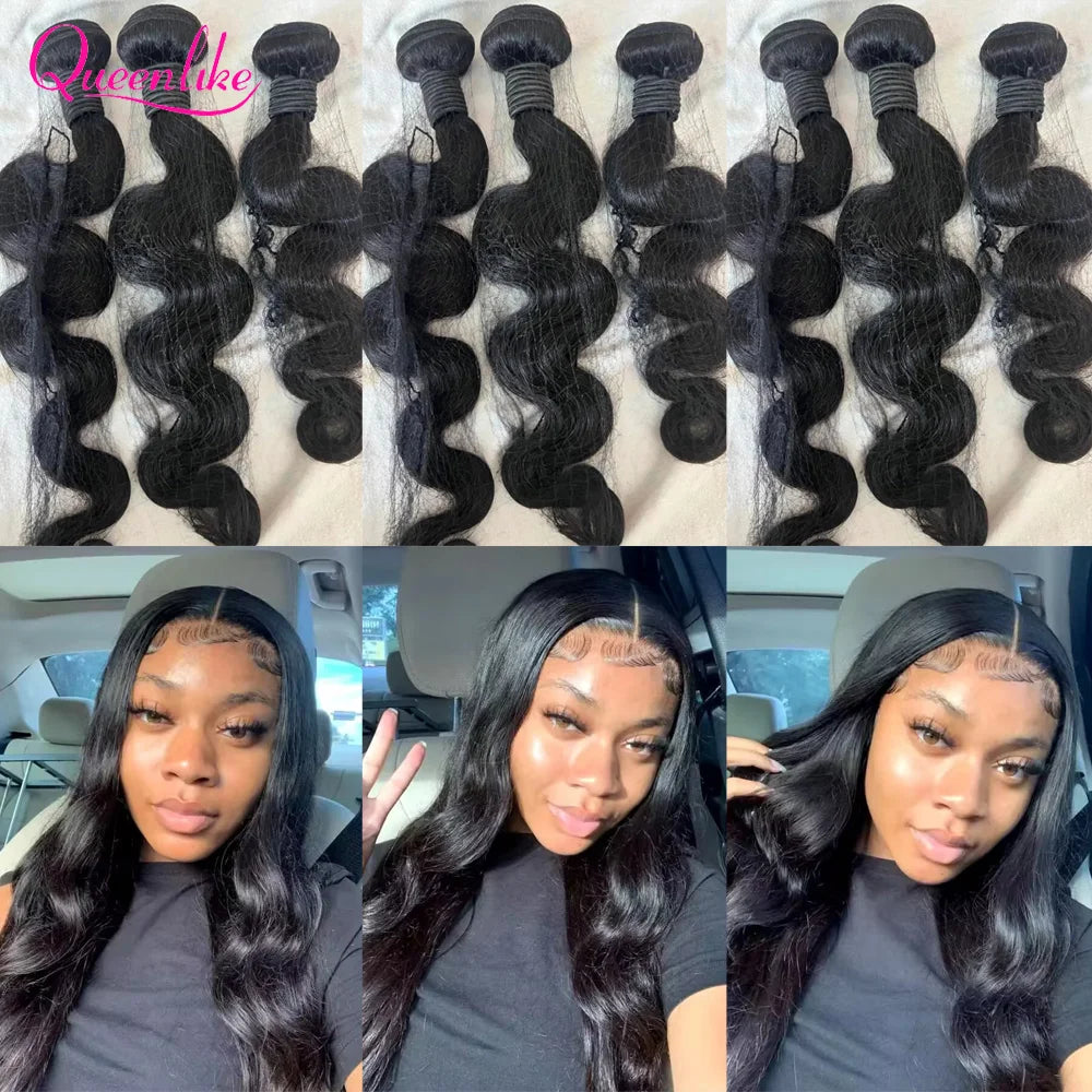 Bundles Cheveux Humains Body Wave Remy Hair Brésiliens 12A 10-32 Pouces – CLEVI Paris