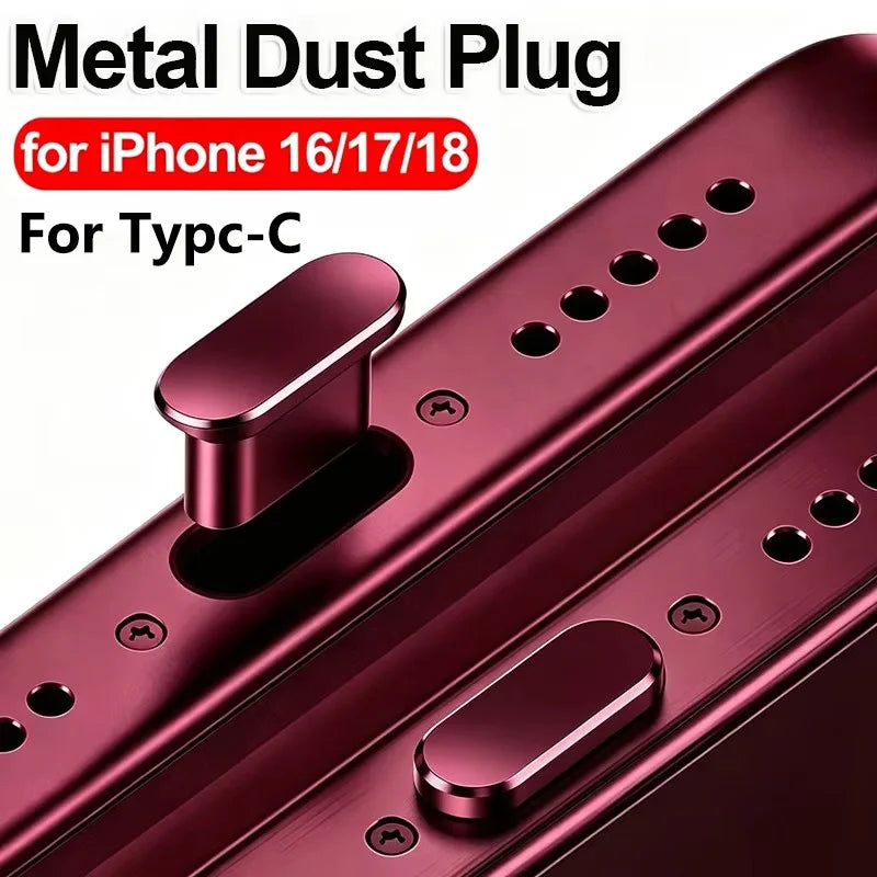 Bouchon anti-poussière USB-C en métal – CLEVI Paris