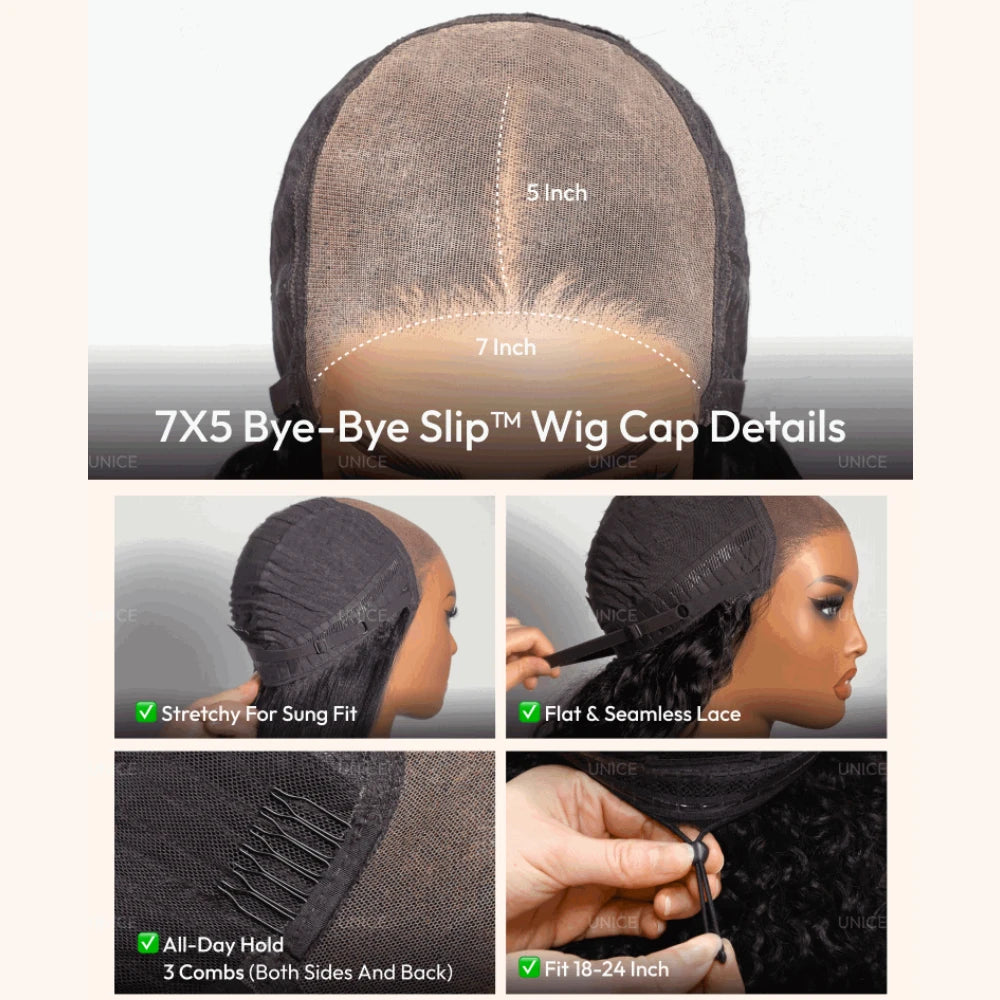 Perruque Bob Yaki Straight Lace 7x5 Glueless – CLEVI Paris