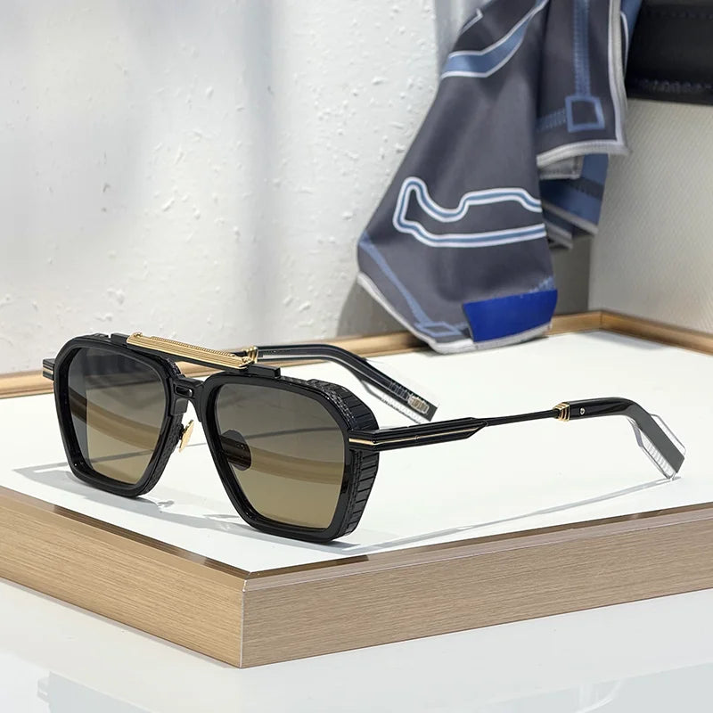 Lunettes homme Homotati pilote double pont – CLEVI Paris