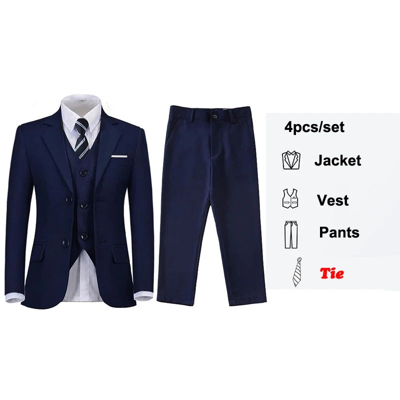 Costume garçon noir ou bleu marine – CLEVI Paris