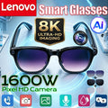 Lunettes IA Lenovo M89 Caméra 8K Traduction Bluetooth GPS Anti-Bleu – CLEVI Paris