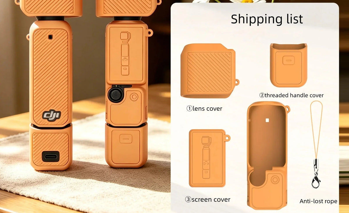 Étui silicone pour DJI Osmo Pocket – CLEVI Paris