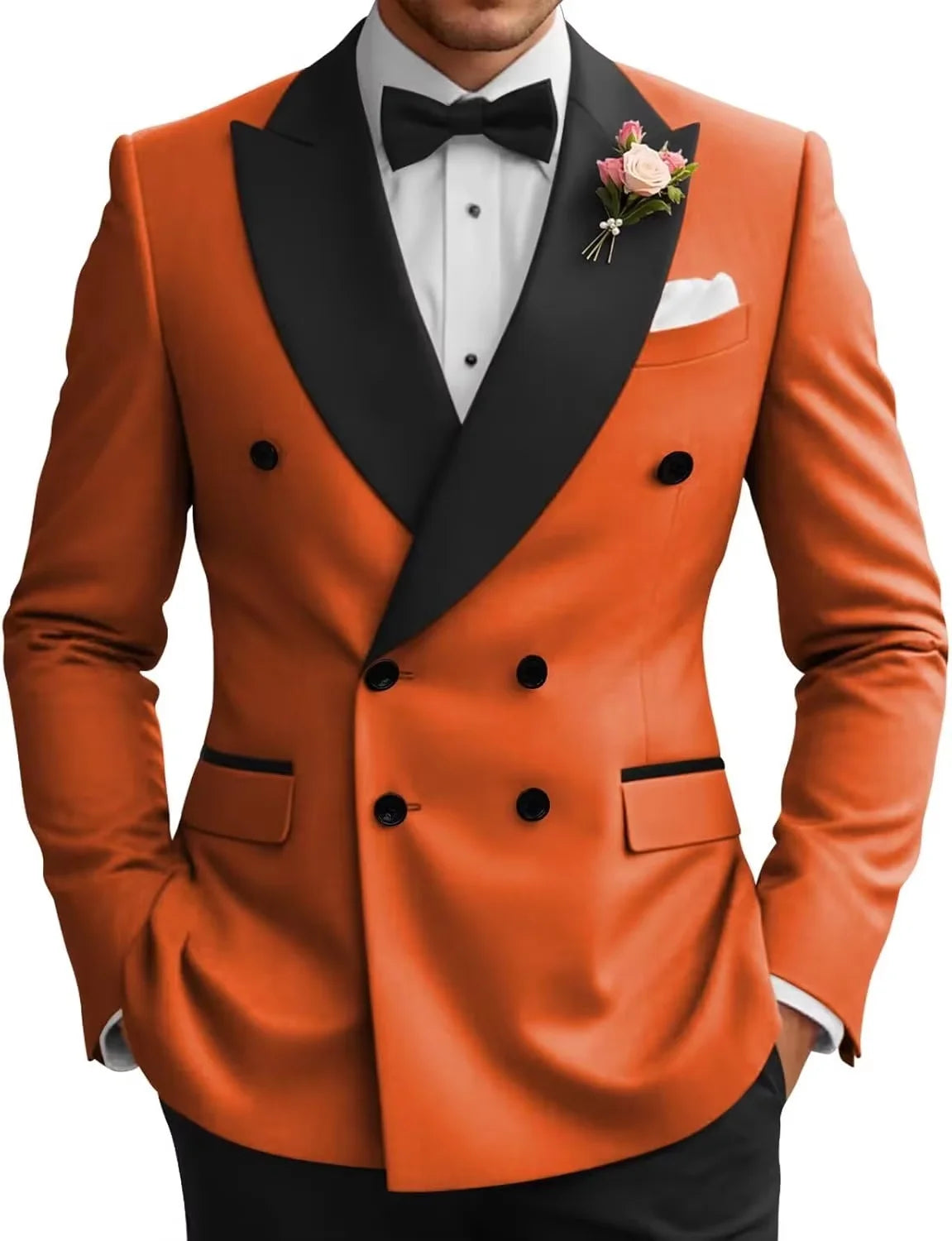 Veste de smoking croisée homme – CLEVI Paris