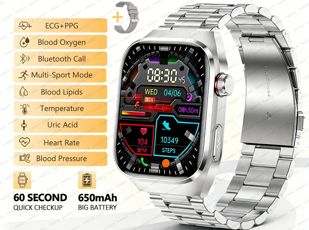 Montre connectée TK16 AMOLED avec appels Bluetooth – CLEVI Paris