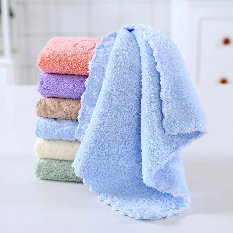 Lot de 5 serviettes visage 23 × 23 cm – CLEVI Paris