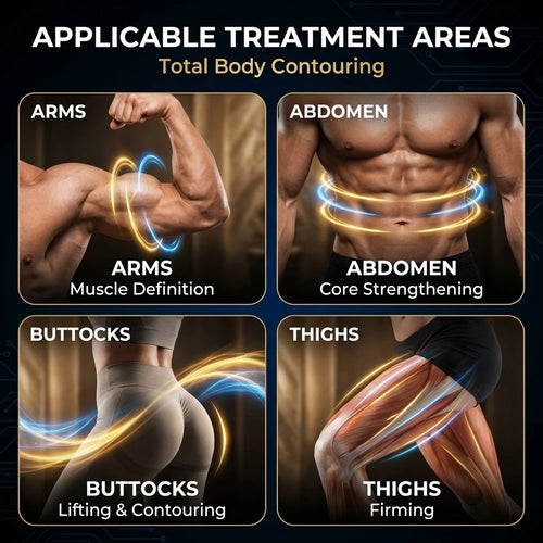 Appareil EMS et RF pour soins corporels – CLEVI Paris