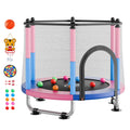 Trampoline enfant 55 pouces avec jeux – CLEVI Paris