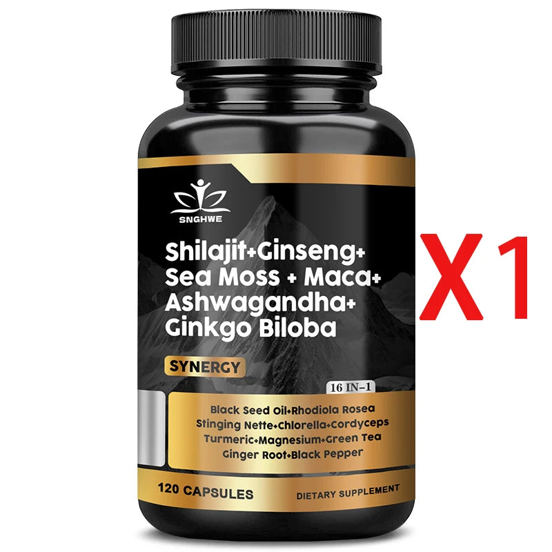 Shilajit et plantes en gélules SNGHWE – CLEVI Paris