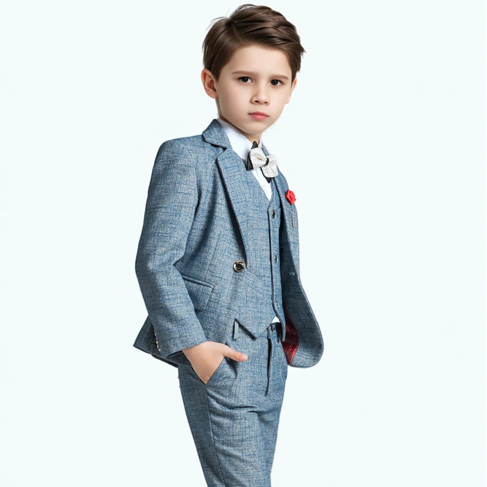 Costume garçon à carreaux, plusieurs ensembles – CLEVI Paris