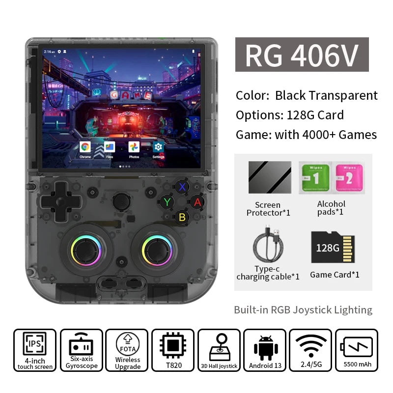 Console portable Anbernic RG406V Android – CLEVI Paris